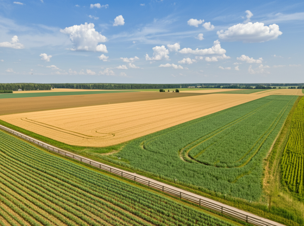 مزرعة خضراء